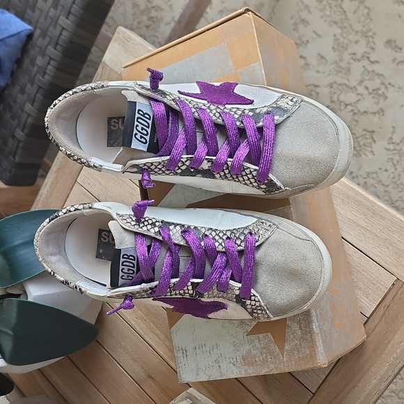 GOLDEN GOOSE Superstar Sneakers Size 6 - Picture 3 of 13